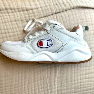 Champion White Tennis Shoes - Worn Once